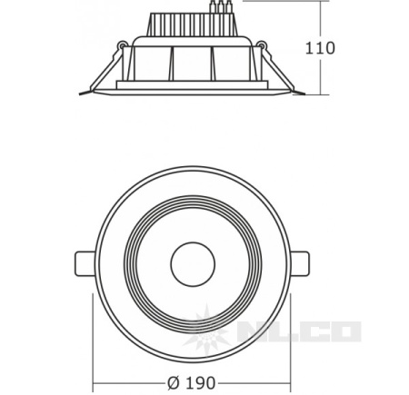 Светильник NLCO TRD23-70