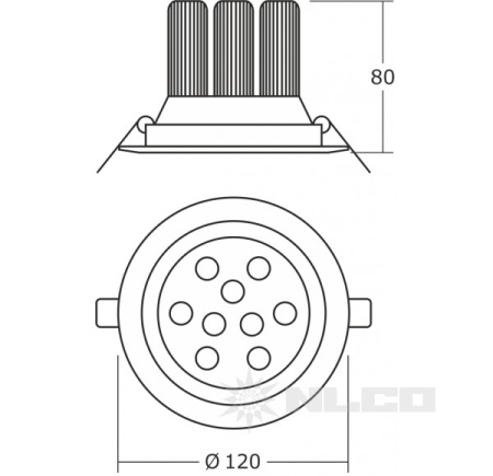 Светильник NLCO TRD11-02